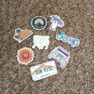 VSCO sticker travel set